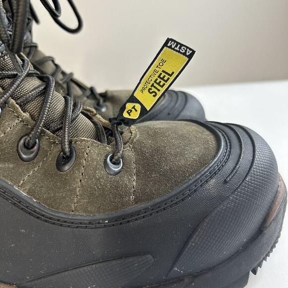 Rocky Blizzard Stalker Waterproof 1200G Insulated Steel Toe Boot 7465 Mens 10 M - Picture 6 of 11
